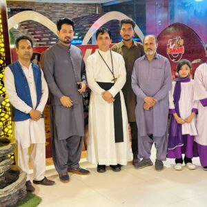 Eid-ul-Fitr Interfaith Harmony in Bhimber — Priest Meets Local Muslim Business Leader