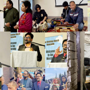 Palm Sunday Celebrated in Newcastle UK with Procession at Asian Christian Church