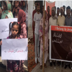 Christian protest in Warburton against Maria Shahbaz case
