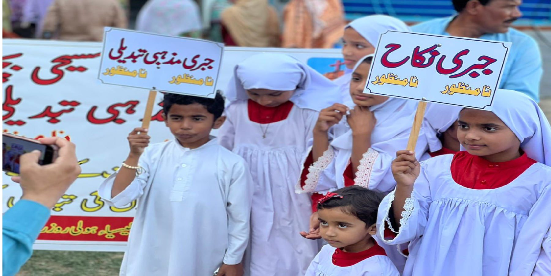 Christian protest in Bhimber