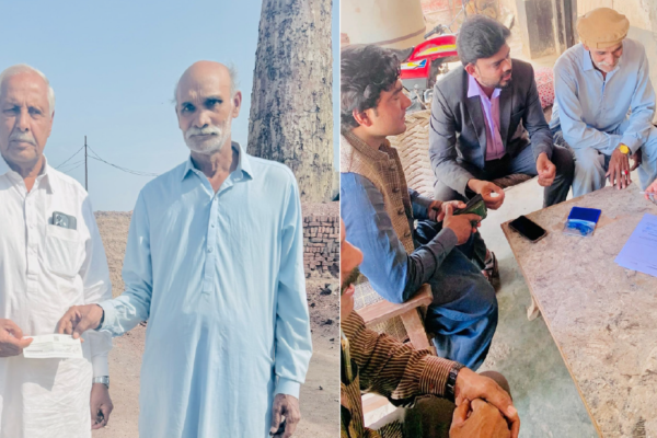 Christian family freed from bonded labor in Sargodha Pakistan