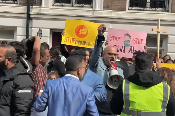 Pakistani Christians protest in Netherlands for justice for Maria Shahbaz
