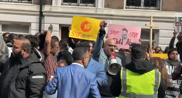 Pakistani Christians protest in Netherlands for justice for Maria Shahbaz