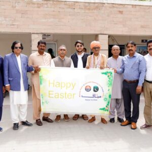 Easter Celebration at Meesaq Center: Cake Cutting Ceremony Promotes Interfaith Harmony